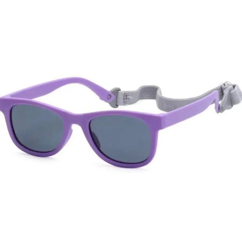 New baby toddler polarized sunglasses, strap 0-24 months